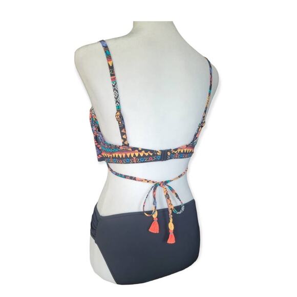 Seafolly Boho Bikini Women’s Multicolor Two‎ Piece Swimsuit Australia - Picture 5 of 15